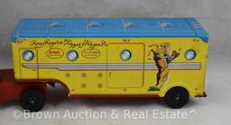 Marx "Roy Rogers and Trigger" hauler trailer