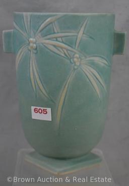 Roseville Dawn 826-6" vase, blue