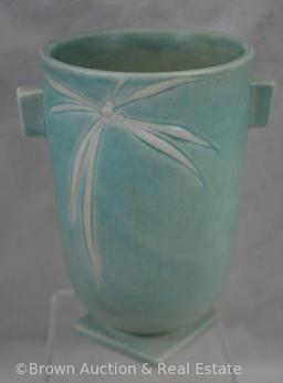 Roseville Dawn 826-6" vase, blue