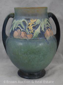 Roseville Baneda 596-9.5" vase, green