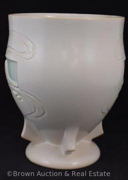 Roseville Silhouette763-8" Nude vase, white