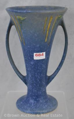 Roseville Windsor 548-7" vase, blue