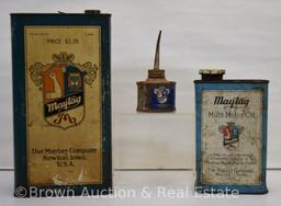 (3) Maytag advertising tins