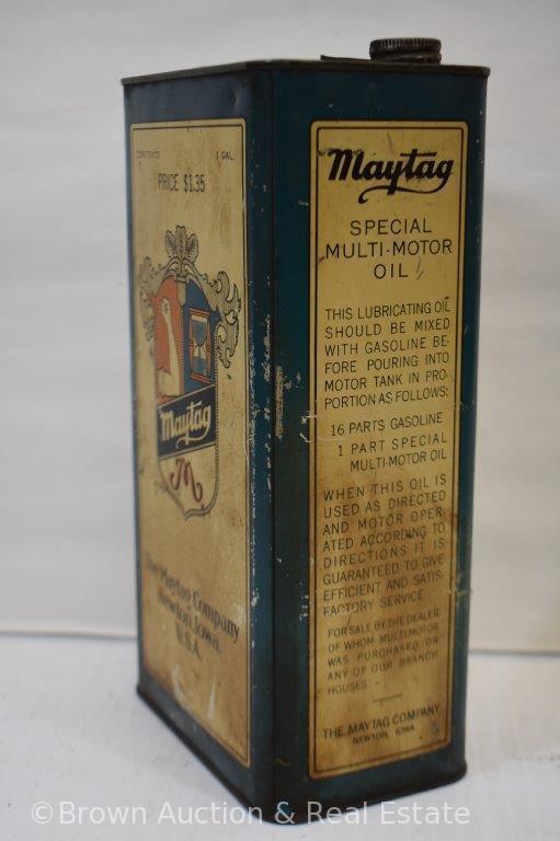 (3) Maytag advertising tins