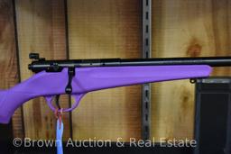 SAVAGE RASCAL .22LR YOUTH RIFLE - PURPLE