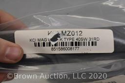 (3) KCI MZ012 Glock 31 round magazines