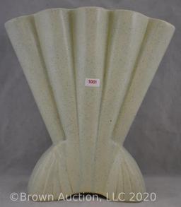 Brush #721 12" fan vase, pale green