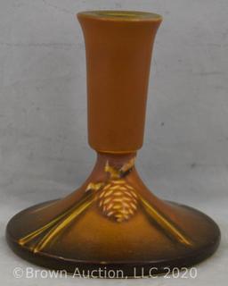 Rv Pine Cone 1099-4" candleholder, brown