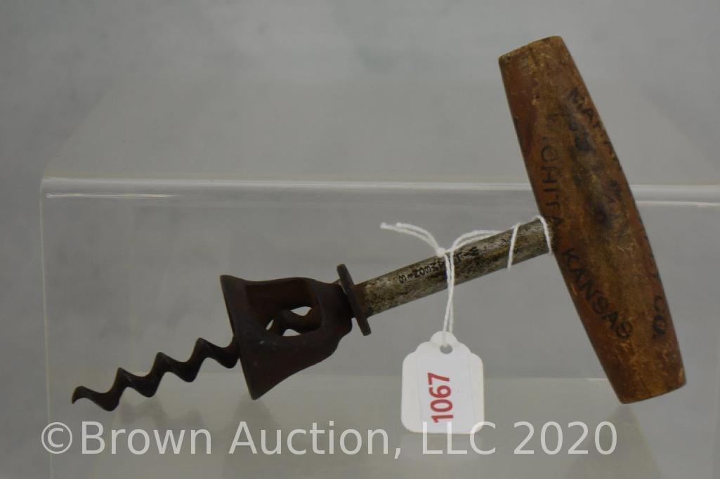 Advertising Williamsonis T-handle cork screw