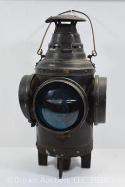 Dressel railroad 4-way lantern