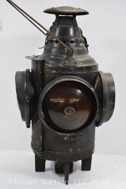 Dressel railroad 4-way lantern