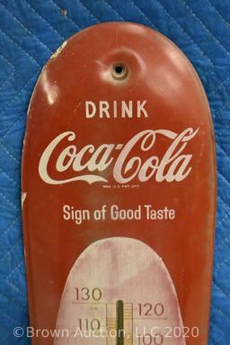 Coca-Cola advertising thermometer