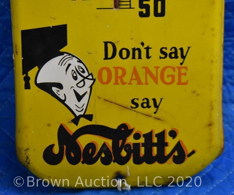 Don't say Orange/say Sesbitt's advertising thermometer