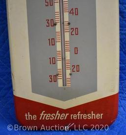 Royal Crown Cola advertising thermometer