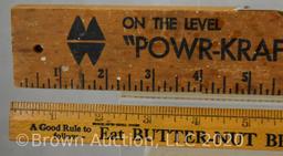 (2) Advertising rulers