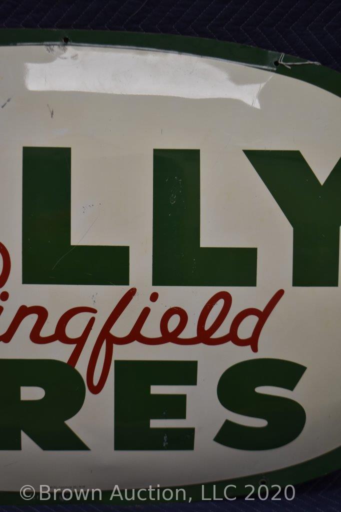 Kelly Springfield Tires oval SST sign