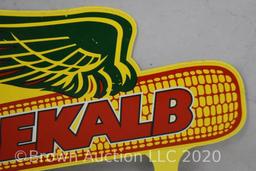 Dekalb flying corn seed plaque sign