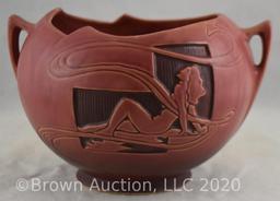 Roseville Silhouette 742-6" bowl, nudes