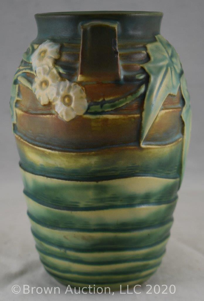 Rv Luffa 685-7" vase, green