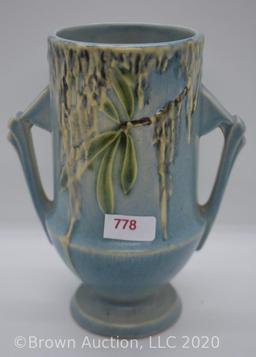 Rv Moss 774-6" vase, blue