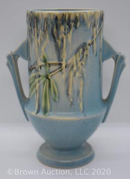 Rv Moss 774-6" vase, blue