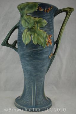 Rv Bushberry 39-14" vase, blue