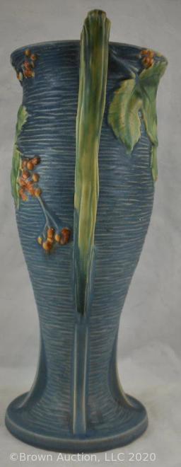 Rv Bushberry 39-14" vase, blue