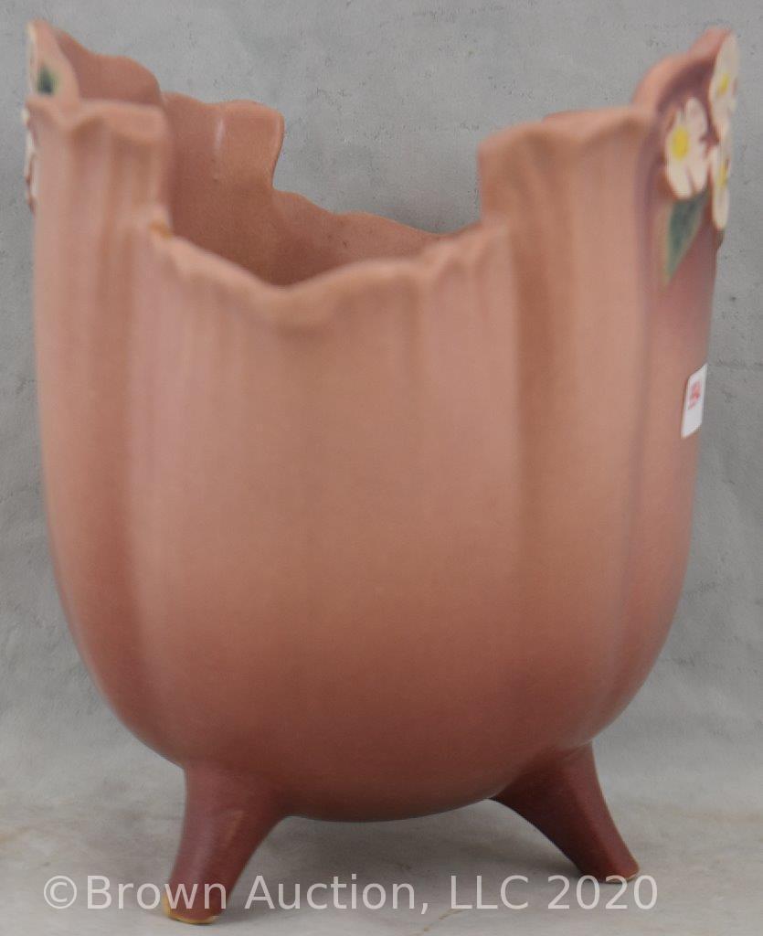 Roseville Mock Orange 930-8" vase, pink
