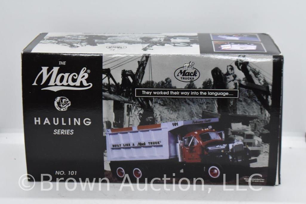 1960 Mack model B-61 dump truck, die-cast,