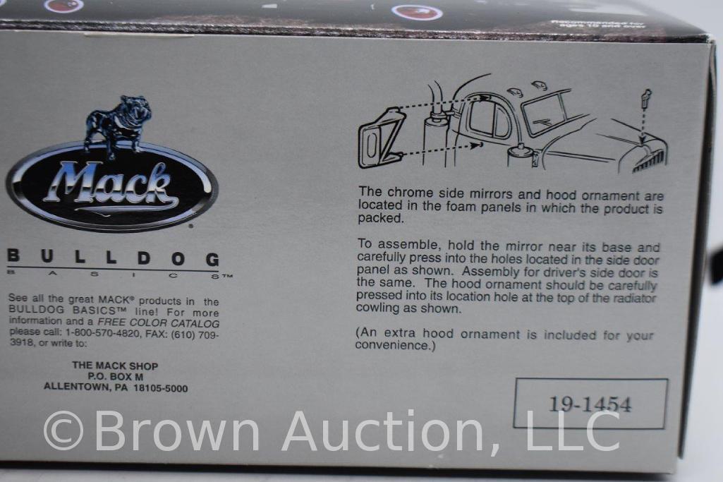 1960 Mack model B-61 dump truck, die-cast,