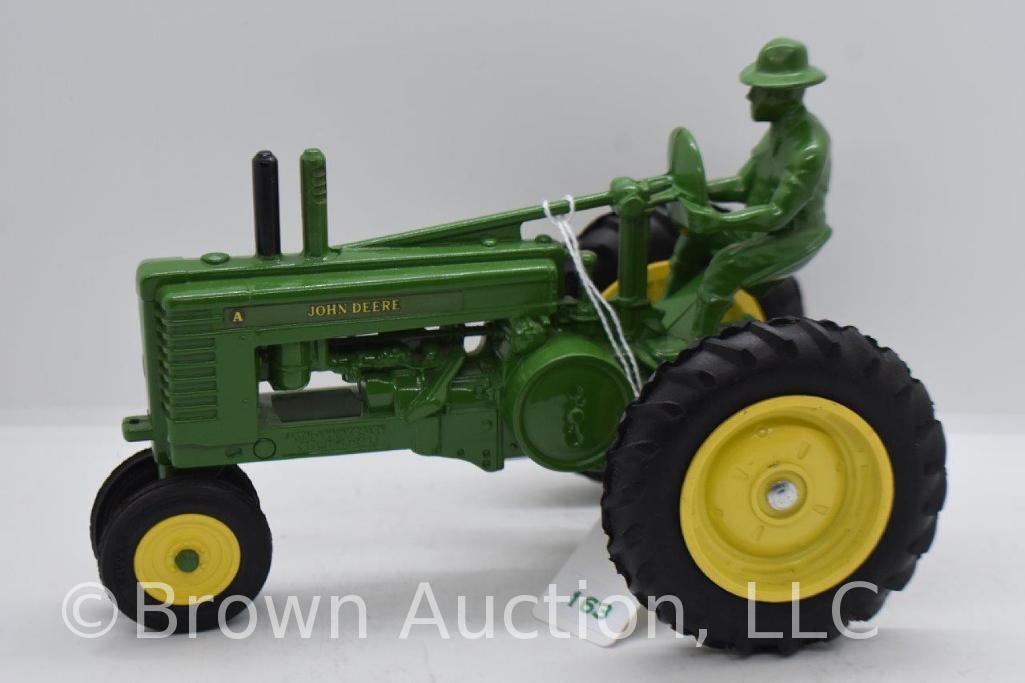 John Deere Model A die-cast tractor, 1:16 scale