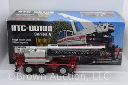 Link-Belt RTC-80100 Rough Terrain Crane die-cast model, 1:50 scale