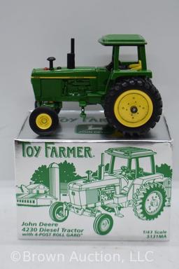 (7) Toy Farmer edition die-cast Tractors, all 1:43 scale