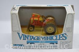 (6) die-cast Tractors and Implements, all 1:43 scale