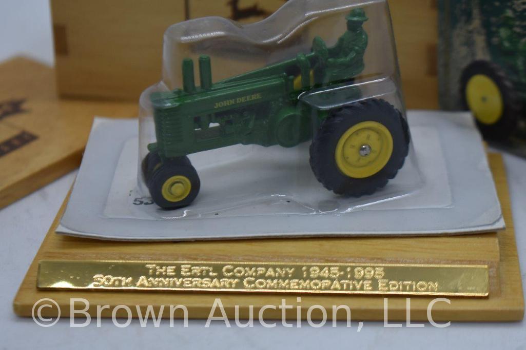 (7) die-cast Tractors, all 1:64 scale