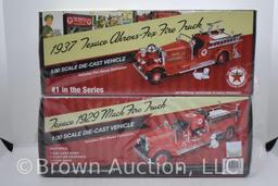 (4) die-cast Texaco models, all 1:30 scale