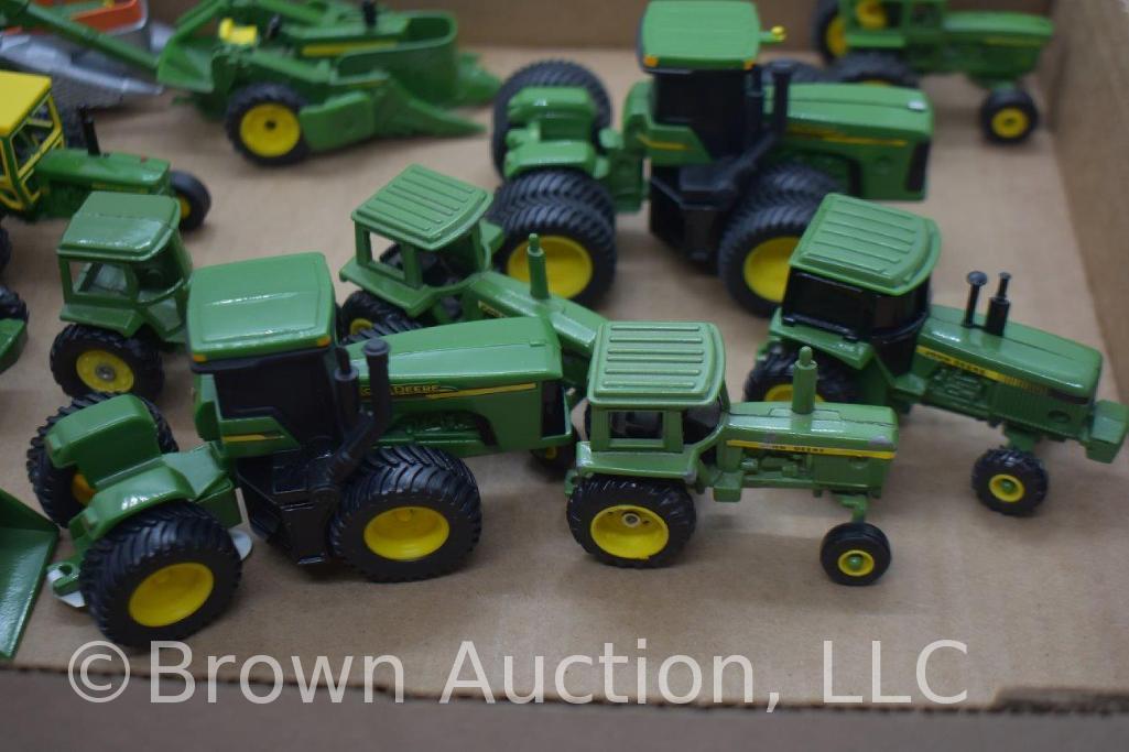 (12) die-cast Tractors, all 1:64 scale