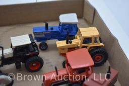 (10) die-cast Tractors, all 1:64 scale