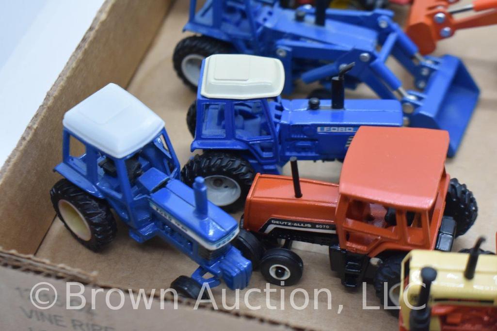 (12) die-cast Tractors, all 1:64 scale