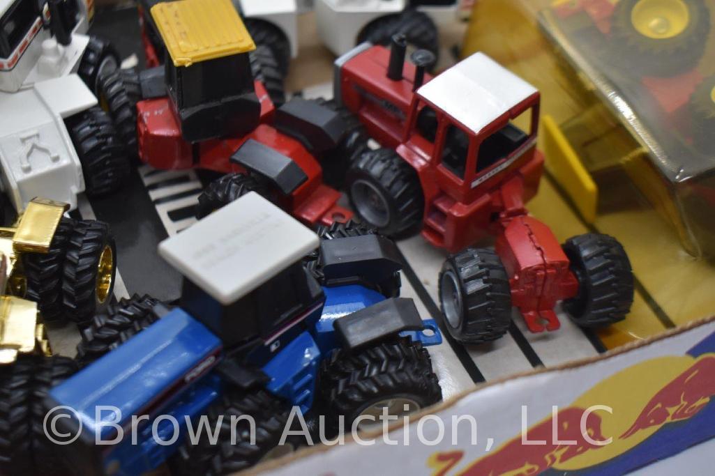 (10) die-cast Tractors, all 1:64 scale