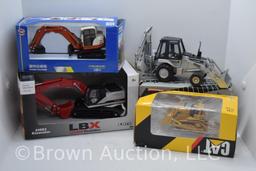 (4) die-cast construction tools