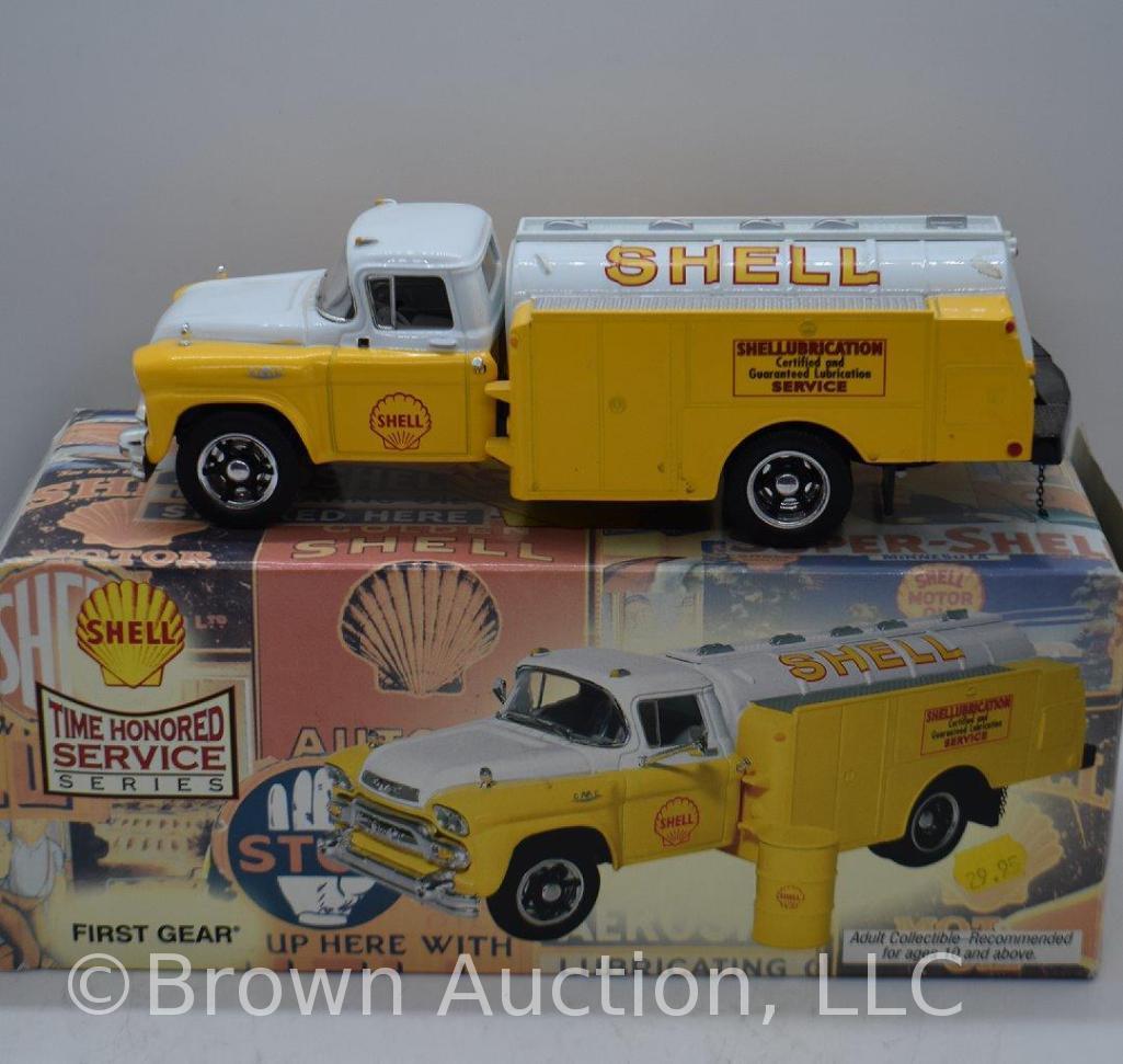 1958 GMC 300 Tanker Truck, die-cast, 1:34 scale