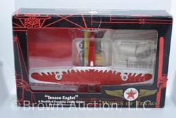 "Wings of Texaco" die-cast coin bank