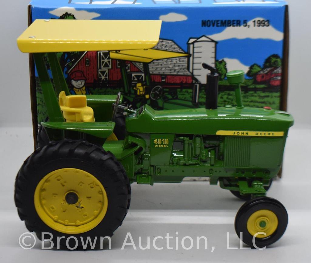 John Deere 4010 diesel die-cast tractor, 1:16 scale