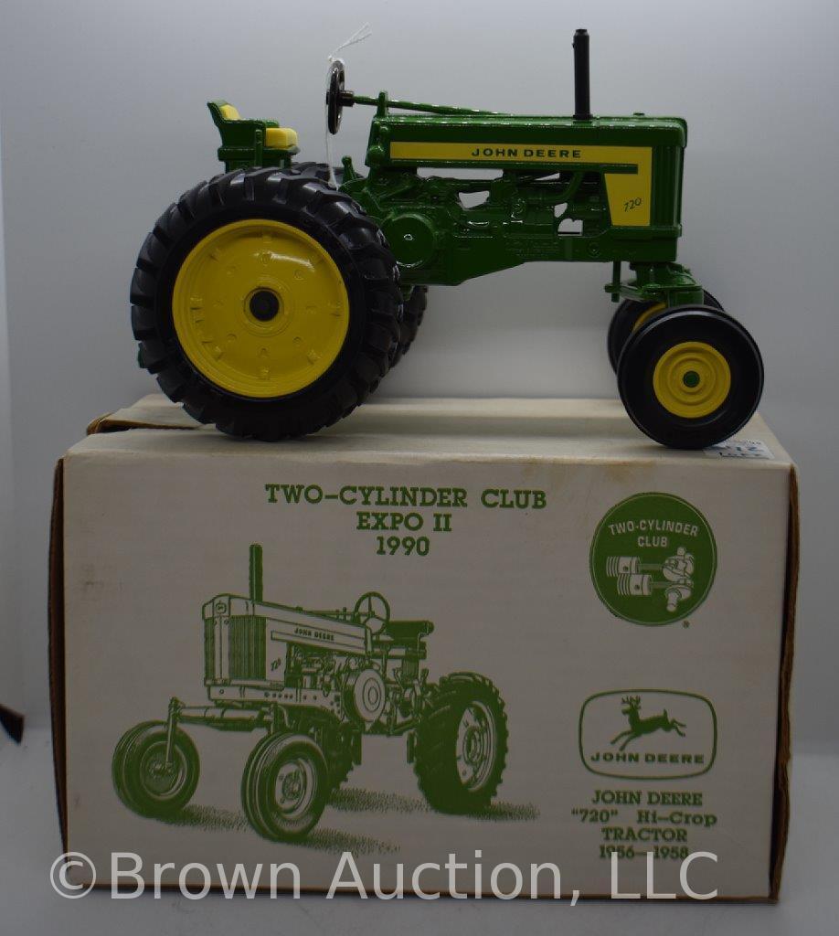 John Deere 720 Hi-Crop die-cast tractor, 1:16 scale