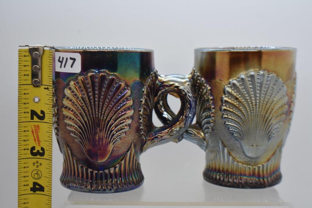 (4) Carnival 3.5" mugs