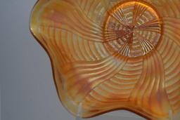 Carnival Ribbon Tie 8.5"d bowl, marigold