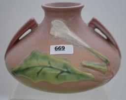 Roseville Thornapple 808-4: vase, pink