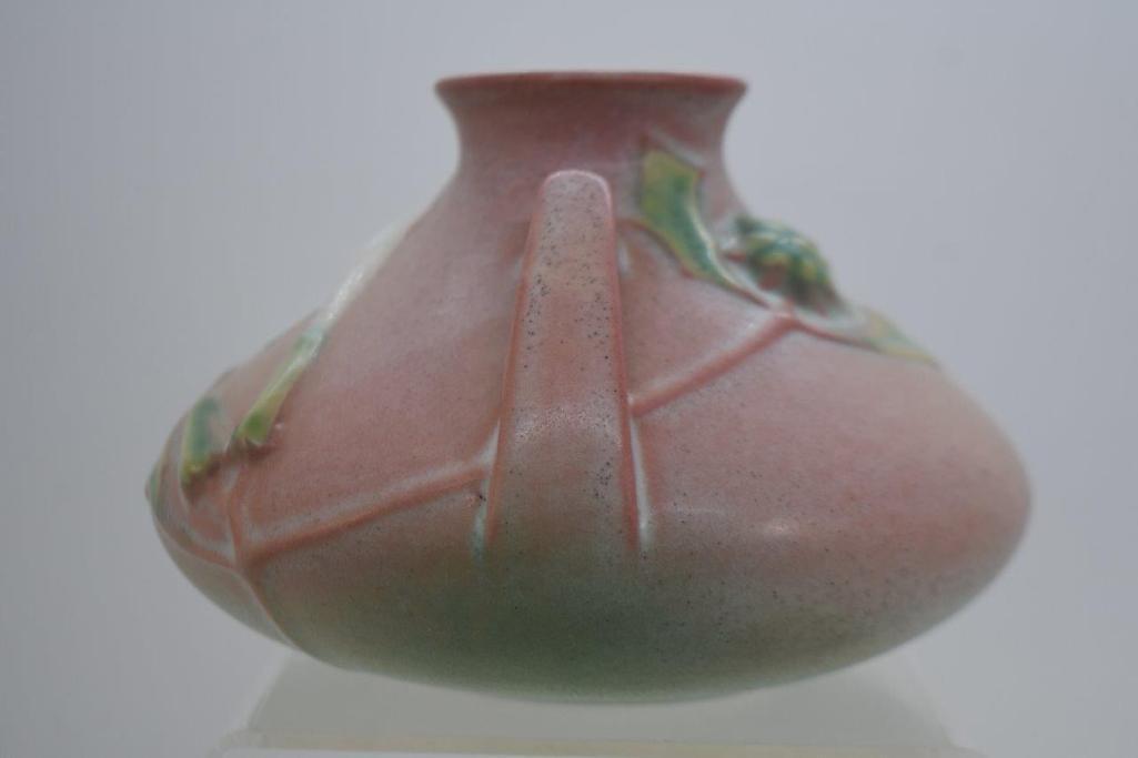 Roseville Thornapple 808-4: vase, pink