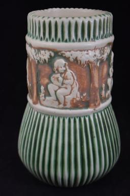 Roseville Donatello vase